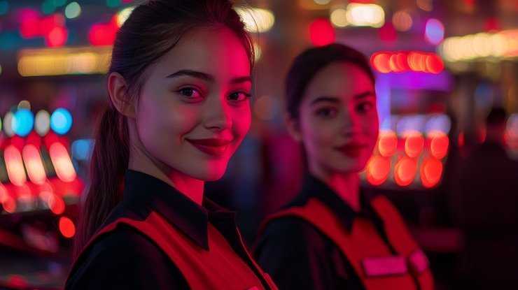 Antarmuka aplikasi jacpot108 menampilkan kategori game sportsbook, kasino dealer langsung, dan slot di layar mobile